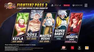 Gogeta's super saiyan 4 form was revealed as part of a new trailer released on sunday by. Full Fighterz Season Pass 3 Announced Dbfz