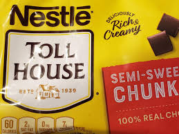 toll house chocolate chunks nutrition