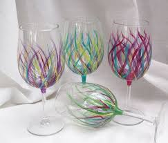 15 Painted Wine Glass Designs In 2023