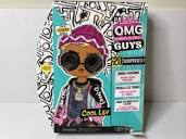 LOL Surprise OMG Guys Fashion Doll Cool Lev with 20 Surprises w ...