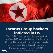 Whiz Security - Lazarus Group hackers indicted in US The... | Facebook