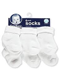 Gerber Unisex Baby 6 Pack Socks