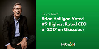 Brian Halligan Named A Highest Rated