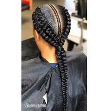 Now, wrap the pony around itself at the highest point of your head and secure firmly. 10 Charismatic French Braid Hairstyles For Black Hair To Try