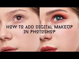 digital makeup in photo tutorial