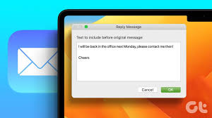 office message in mail app on mac