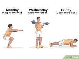 how to make a workout plan with