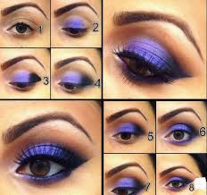 step tutorial to apply eye makeup