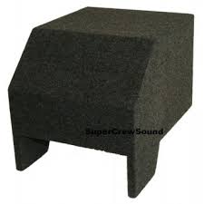 extended cab single subwoofer box