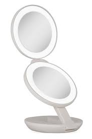 magnifying countertop vanity mirror