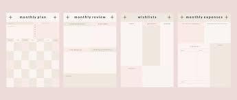 aesthetic planner images free