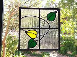 Stained Glass Panel Decorative Wall