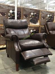 synergy home leather pushback recliner