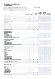 38 Free Profit And Loss Statement Templates Forms Free