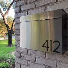 Mitch S Modern Wall Mounted Mailbox