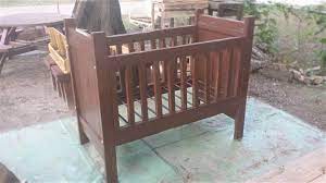 Diy Pallet Crib Baby Cradle Infant Bed