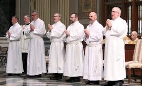 six men ordained permanent deacons in