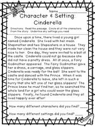 Character Setting Using Fairy Tales Flipchart Worksheets