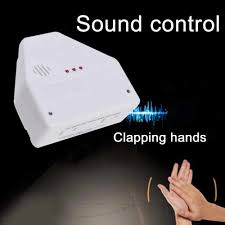 Sound Control Voice Clap Induction Switch Sound Activated On Off Switch By Hand Clap Smart Switch Us Plug 110v Aliexpress