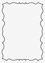 Squiggle Page Border Page Border Transparent Background Free