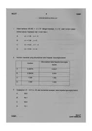 Soalan percubaan spm 2017 matematik negeri kedah berserta via www.sistemguruonline.my. Soalan Percubaan Spm 2017 Matematik Negeri Kelantan Berserta Skema Jawapan