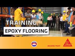 epoxy flooring training sika