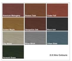 Decking Stain Fence Paint Colours