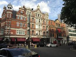 A view toward the Sloane Square tube station from the hotel entrance. - Picture of Sloane Square Hotel, London - Tripadvisor