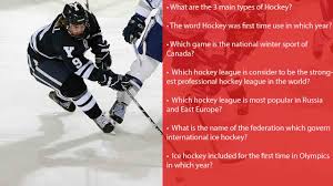 Some people welcome it, others loathe it. 70 Best Hockey Trivia Questions With Answers