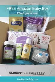 amazon baby registry welcome box what
