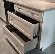 converting lower cabinets to drawers