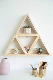 Diy Multi Triangle Wood Shelf Alice