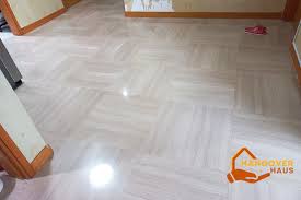 floor polishing handover haus