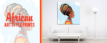 African Art Prints Canvas Wall Decor