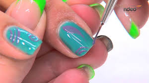 This summer calls for fun nail art to go along with our warm and sunny adventures. Nail Art With Gel Nail Polish For Summer Nail Designs Nded Com Youtube