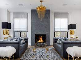 This living room layout for your fireplace and tv fits well in square rooms. 22 Beautiful Living Rooms With Fireplaces