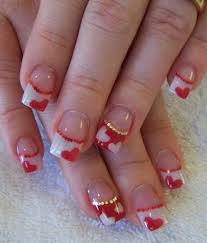 34 ideas nails acrylic green short. Cute Red And White Nail Art That Are Perfect For Valentine Inspired Beauty