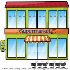 More than 5.000 printable coloring sheets. Supermarket Coloring Games And Coloring Pages