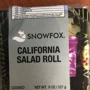 user added kroger california roll