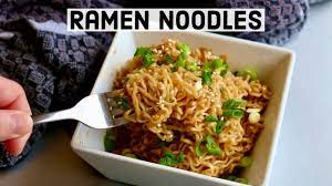 how to make garlic ramen noodles using