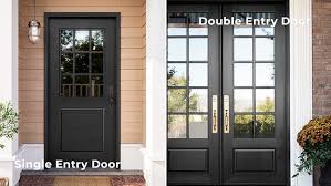 Double Vs Single Entry Door Which