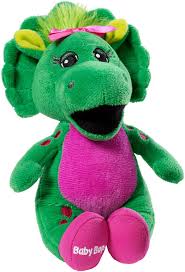 Barney baby bop plush 7 gund green dinosaur. Fisher Price Barney Buddies Baby Bop Plush Figure English Edition Toys R Us Canada