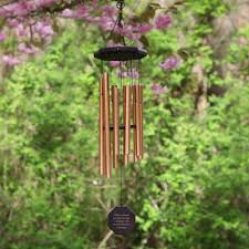 Personalized Copper Wind Chimes