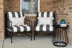 Black And White Patio Furniture