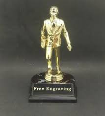 It billed itself as the uk's premier prize for debut novelists. Dundie Award Trophy The Office Tv Show Salesman Trophy Free Engraving Ebay