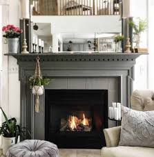 Painted Fireplace Mantels