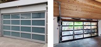 Full Vision Glass Sectional Garage Door