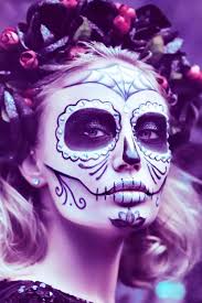 sugar skull makeup ideas for halloween