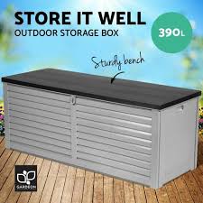 Gardeon Outdoor Storage Box Bench Seat