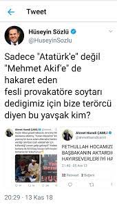 Ahmet Hamdi Çamlı auf Twitter: "Bu küfürbaz herif bana hakaret  etmiş.Tazminat davası açarak hukuken terbiye etmeye çalışacağım. Ancak  endişem o ki tazminatı belediye imkanlarıyla ödemeye çalışacaktır. Adanalı  kardeşleri belediye hesaplarını yakın takibe